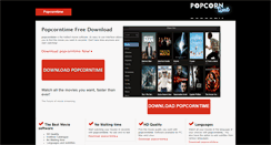 Desktop Screenshot of downloadpopcorntime.com